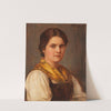 Dirndl (1900) by Franz von Defregger