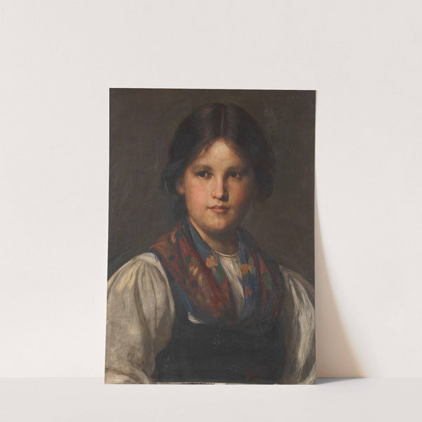 Dirndl (1870) by Franz von Defregger