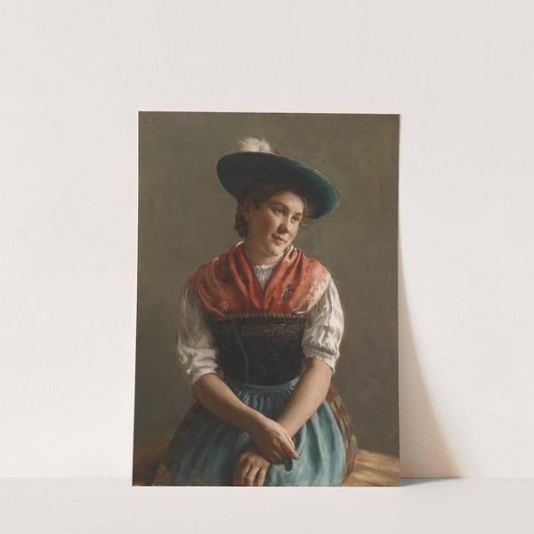 Dirndl in Sonntagstracht by Emil Rau