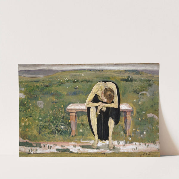 Disappointed Soul (Around 1891-1892) by Ferdinand Hodler