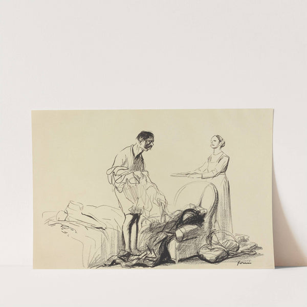 Discharged from Military Service II (c. 1914-1919) by Jean-Louis Forain