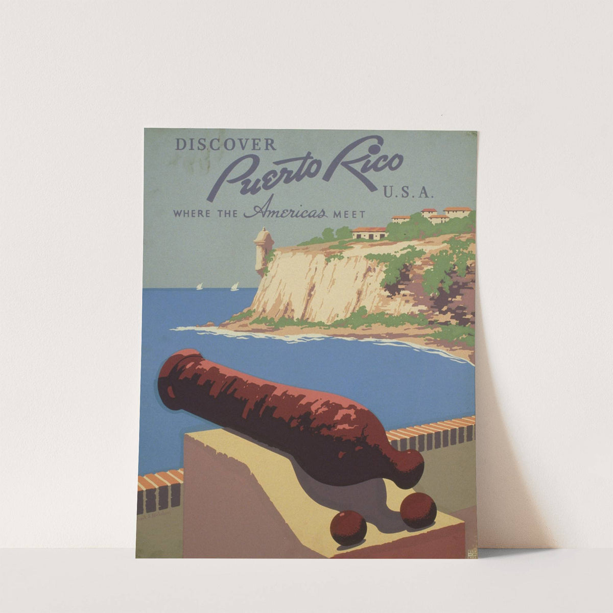 Discover Puerto Rico U.S.A. Where the Americas meet by Frank S. Nicholson