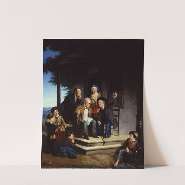 Discussion at the Continental Arms by Frederick William Billing