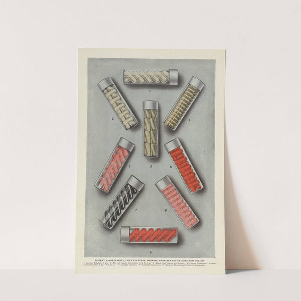 Display samples only, Lilly Pulvules by Eli Lilly & Company
