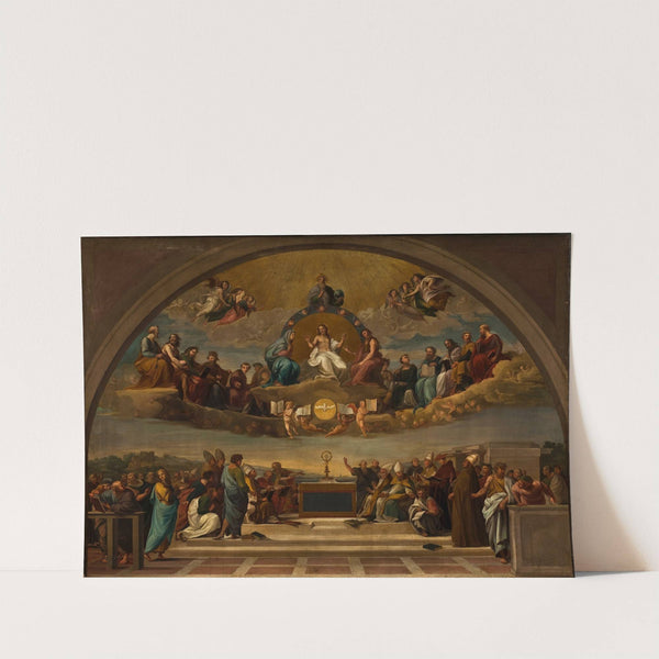 Disputation Over The Most Holy Sacrament by Giuseppe Cades