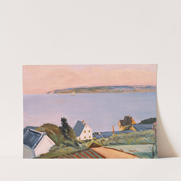 Distant View of Awajishima by Fujishima Takeji