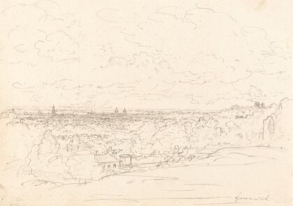 Distant View of Greenwich