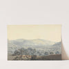 Distant view of Llandrillo (1805) by Moses Griffith