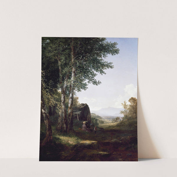 Distant View of the Mansfield Mountain, Vermont by John Frederick Kensett