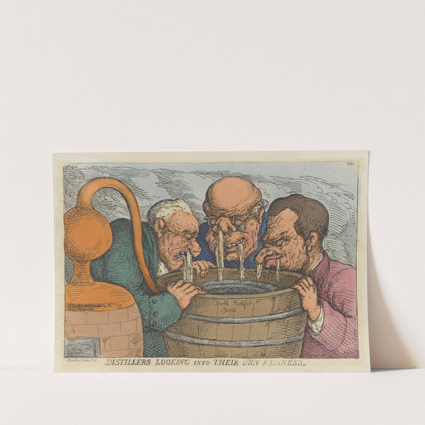 Distillers looking into their own business by Thomas Rowlandson