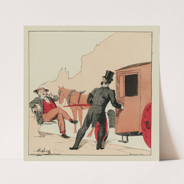 Jusque dans les caves by Moloch (Alphonse Hector Colomb)