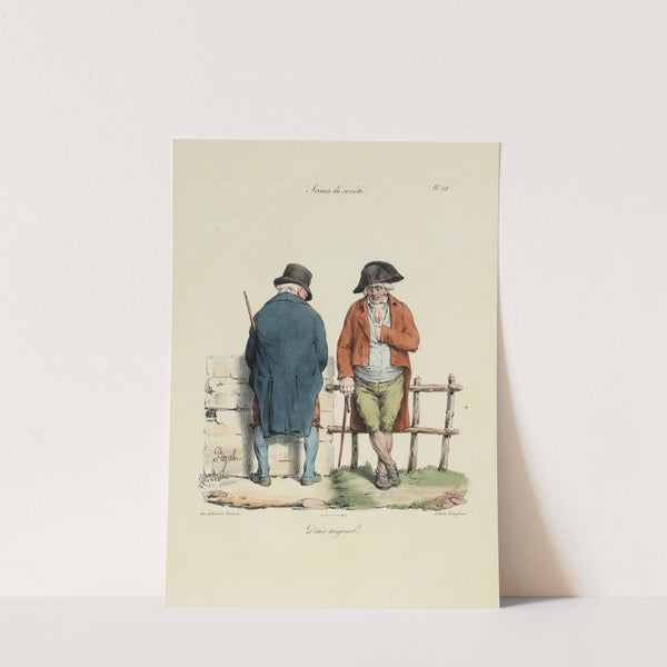 Dites-toujours (1822) by Edmé Jean Pigal