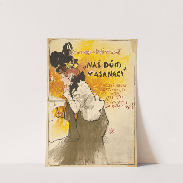 Divadlo na výstavě. Náš dům V Asanaci (1898) by Marold Luděk