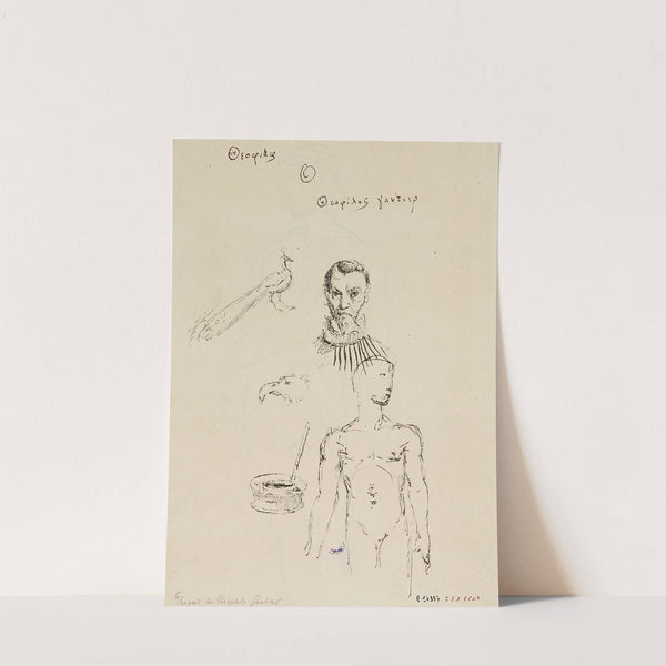 Divers croquis by Théophile Gautier