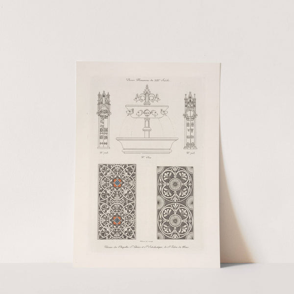 Divers monumens du XIIIe. siècle. by Nicolas Xavier Willemin