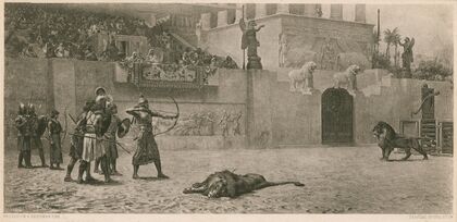 Diversion of an Assyrian king (1883)