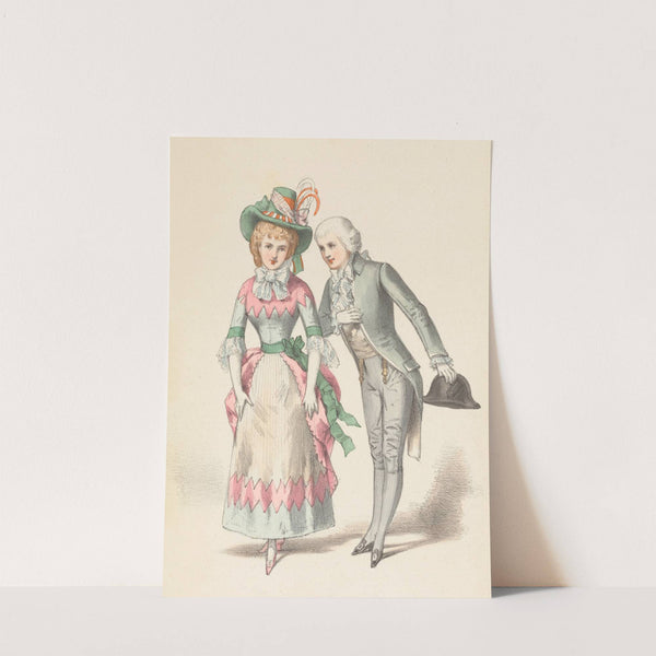 Divertissement du 2e. acte dans Les contes d’Hoffmann (4e groupe), Théâtre de l’Opera Comique (1881) by Imp. Becquet