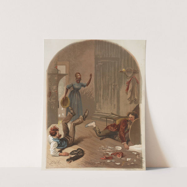 Divided we fall (1875) by Thomas Worth