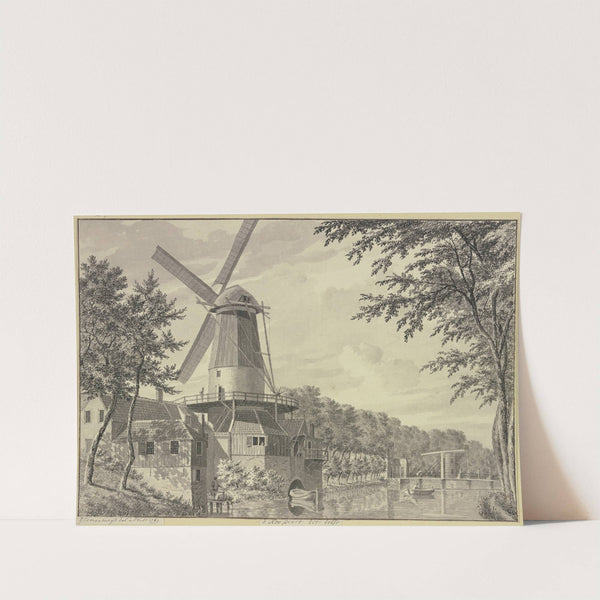 d’Koe poort tot Delft (1761) by Gerrit Toorenburgh