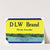 DLW Brand Florida Avocados Label (1930-1950)