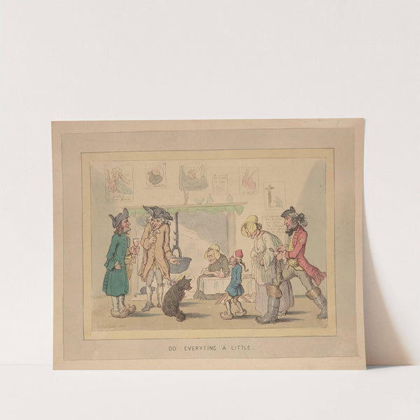 Do everything a little by Henry William Bunbury