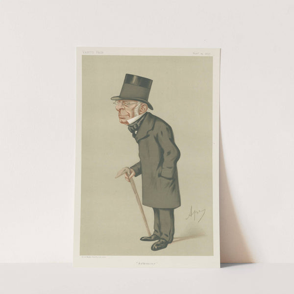 Doctors and Scientists. ‘Astronomy’. Sir George Biddell Airy. 13 November 1875 (1875) by Carlo Pellegrini