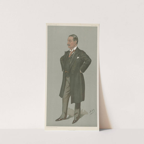 Doctors and Scientists. ‘Dietetics’. Dr. Nathaniel Edward Yorke-Davies. 12 April 1900 (1900) by Leslie Matthew Ward