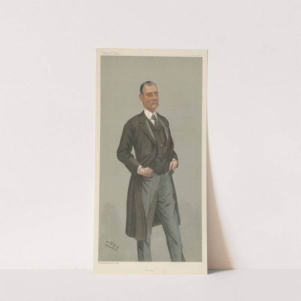 Doctors and Scientists. ‘Freddie’. Mr. Frederick Treves. July 19 (1900) by Leslie Matthew Ward