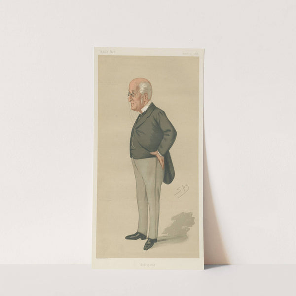 Doctors and Scientists. ‘Hydropathy’. James Manby Gully. 5 August 1876 (1876) by Leslie Matthew Ward