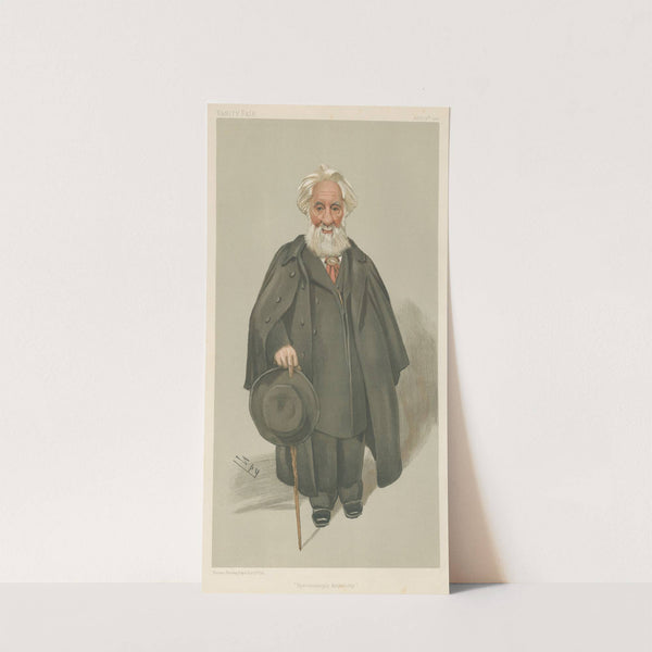 Doctors and Scientists. ‘Spectroscopic Astronomy’. Sir William Huggins. 9 April 1903 (1903) by Leslie Matthew Ward