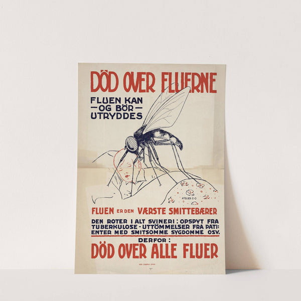 Död over fluerne; fluen kan – og bör – utryddes by Atelier E-O