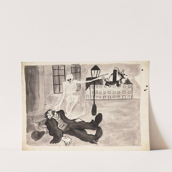 Døden Og Drankeren by Robert Storm Petersen