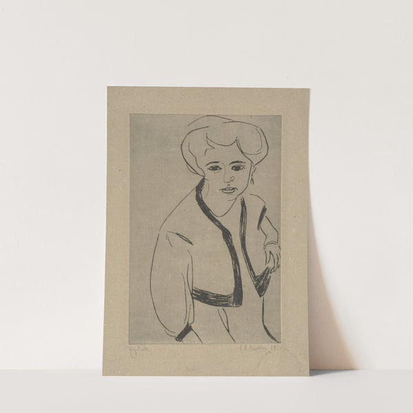 Dodo (1909) by Ernst Ludwig Kirchner