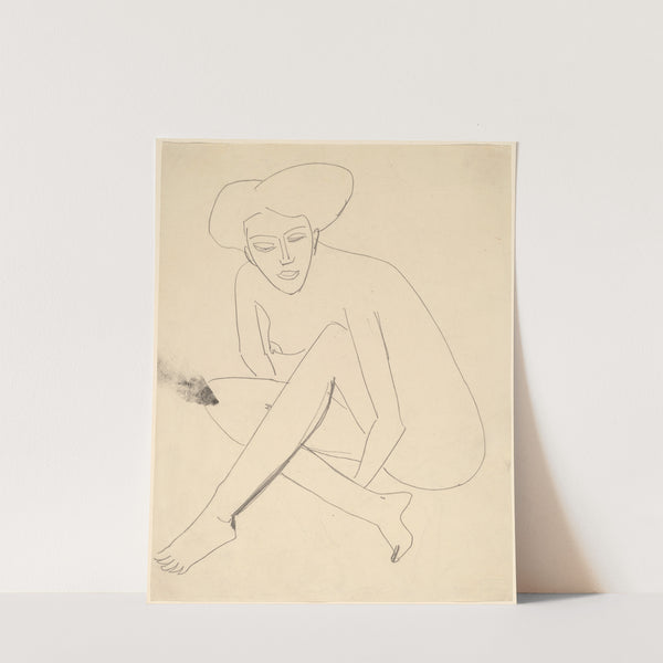 Dodo Seated (1910) by Ernst Ludwig Kirchner