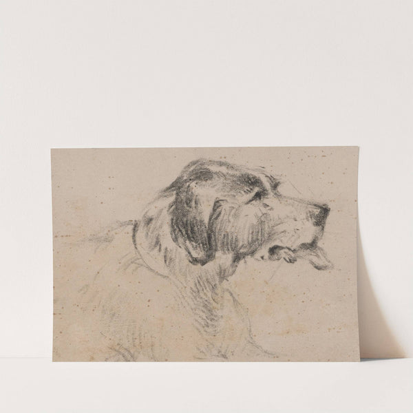 Dog. by Felix Octavius Carr Darley