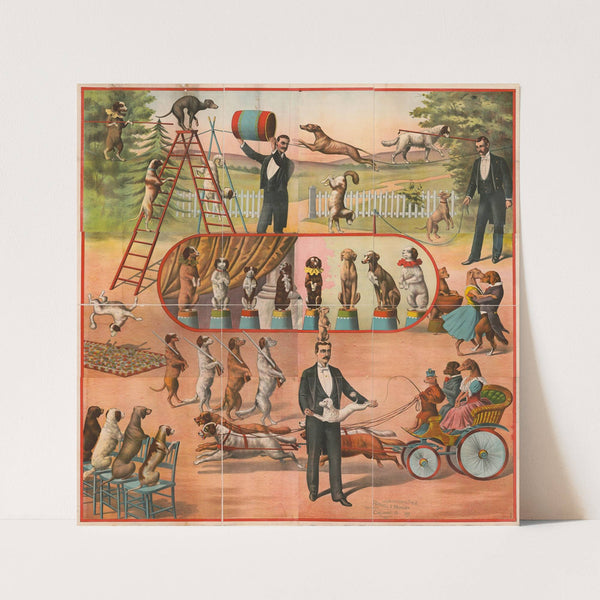 Dog acts (1892) by Russell, Morgan & Co.