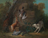 Dog Guarding Dead Game (1753)