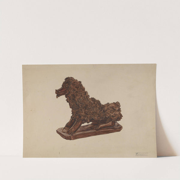 Dog Statuette by Frank Fumagalli