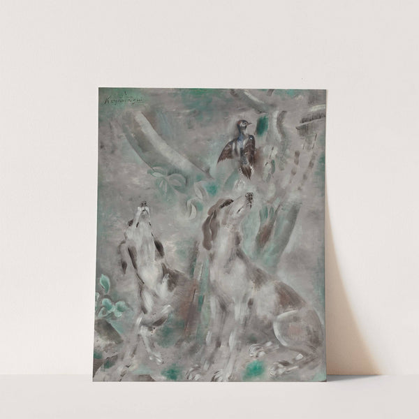 Dogs and Bird by Sei Koyanagui