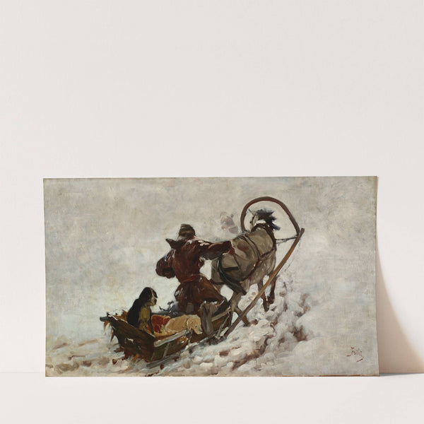 Dogs at a Hunt (circa 1886) by Julian Falat