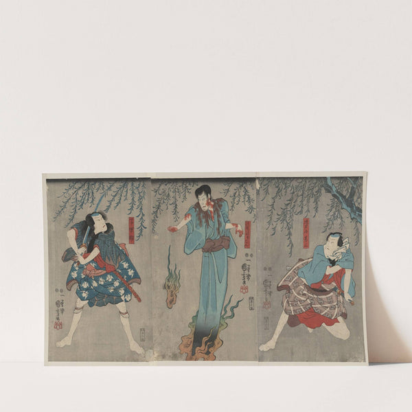 Dōguya jinza hōkaibō bōkon shimobe gunsuke (1848) by Utagawa Kuniyoshi