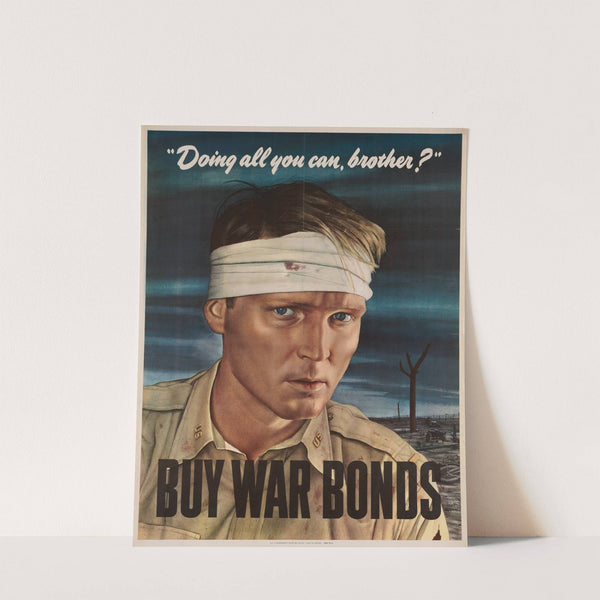 Doing all you can, brother, Buy war bonds by Robert Smullyan Sloan