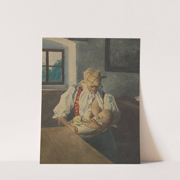 Dojčiaca matka by Gustáv Mallý