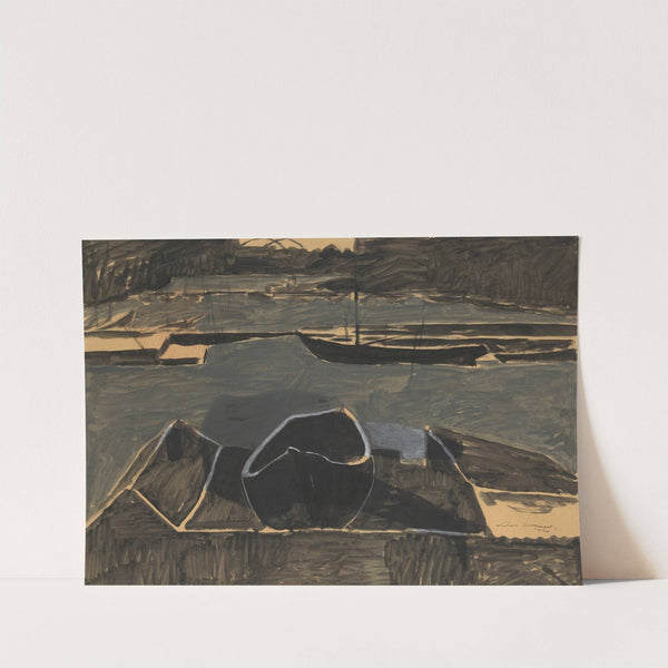 Dokken te Oostende by Léon Spilliaert