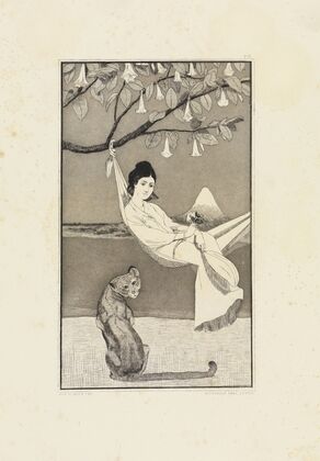 Dolce Far Niente (Siesta II) (Radierte Skizzen, Opus I, Blatt 8)