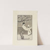 Dolce Far Niente (Siesta II) (Radierte Skizzen, Opus I, Blatt 8) (1879) by Max Klinger