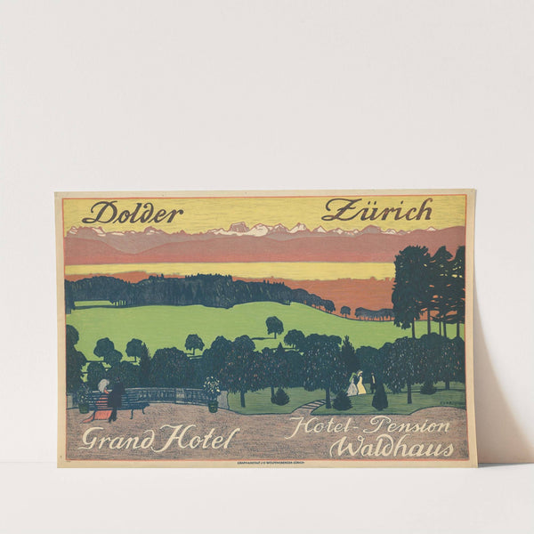 Dolder Grand Hotel (1909) by Emil Cardinaux