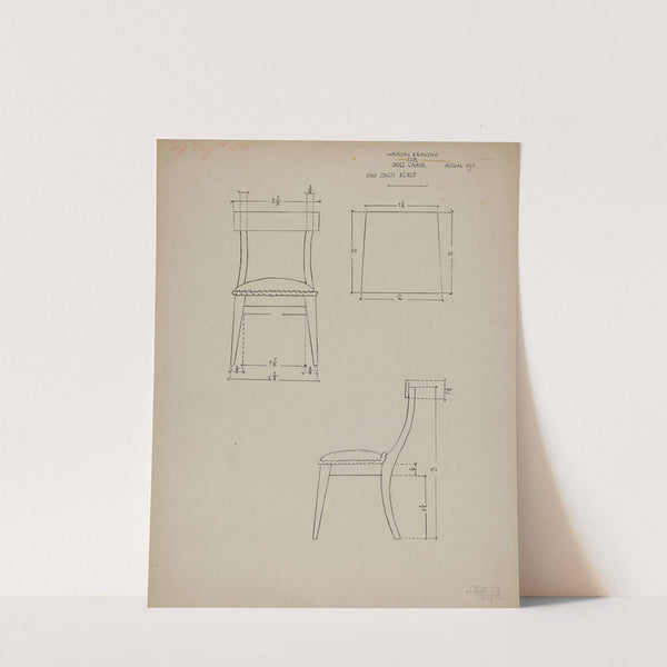 Doll Chair by Julie C. Brush