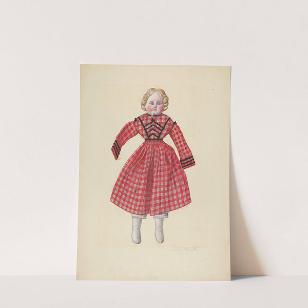 Doll with Bisque Head by Beverly Chichester