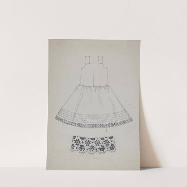 Doll's Cotton Petticoat by Evelyn Bailey